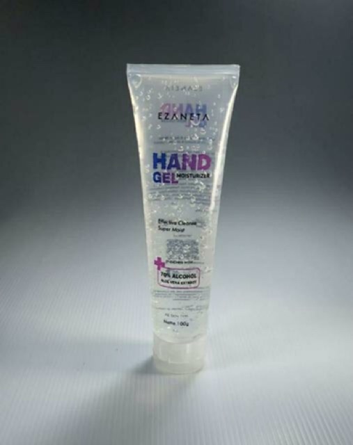 HAND GEL Moisturizer EZANETA With 70% Alcohol &amp; AloeVera Extract BPOM