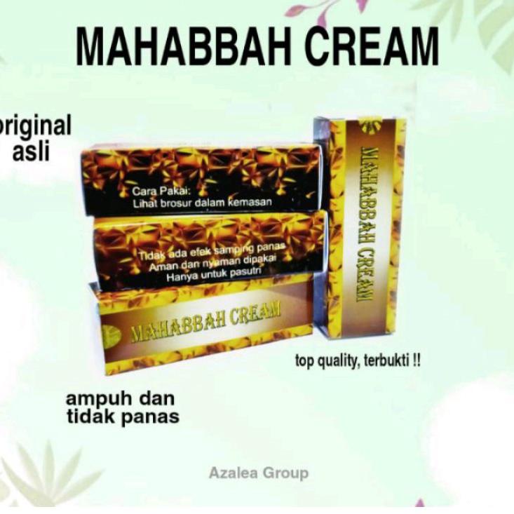 [PRODUK REPBM] CREAM MAHABAH ORIGINAL MAHABBAH JZZ