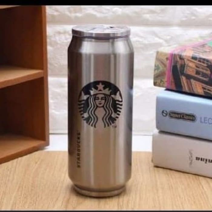 Tremos Air Panas TUMBLER STARBUCK STAINLESS STEEL 500 ML - Botol Minum starbucks bahan awet F7K0 ter