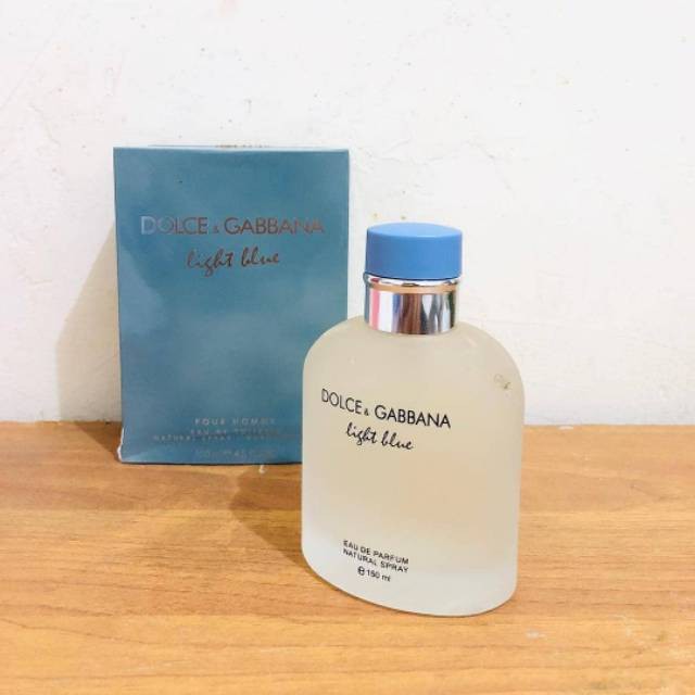 PARFUM PRIA D&amp;G LIGHT BLUE ORI-IMPORT BOTOL PENDEK