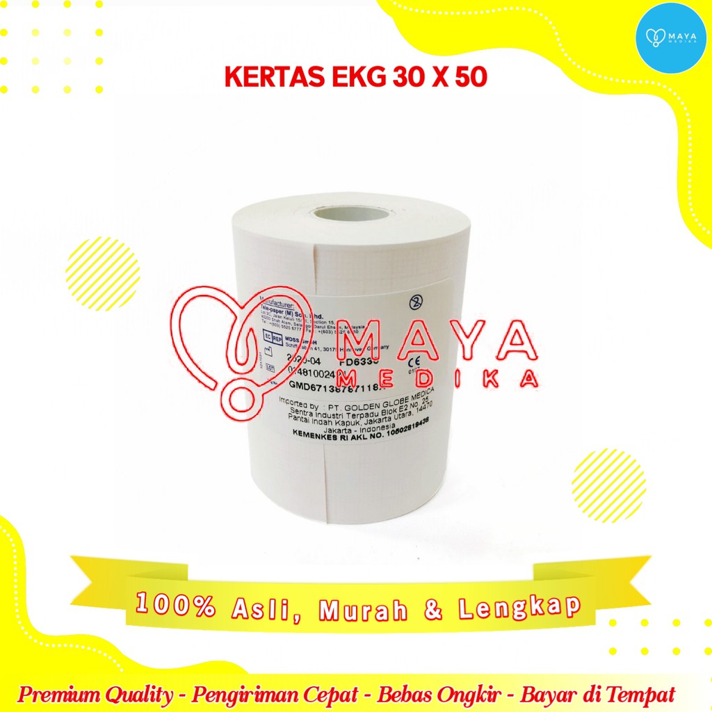 

Kertas EKG 30 x 50 Onemed