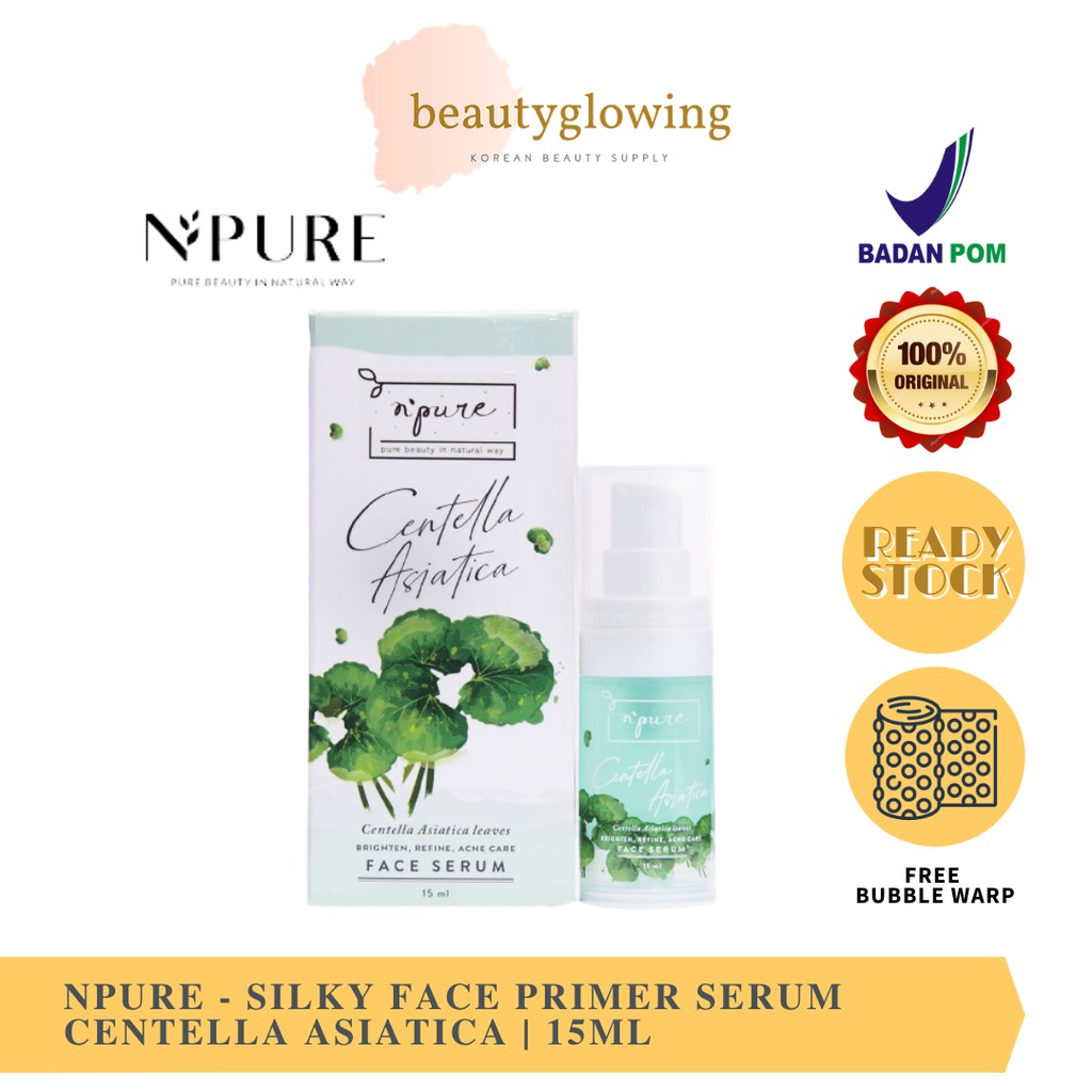 NPURE - Silky Face Primer Serum Centella Asiatica 15ml