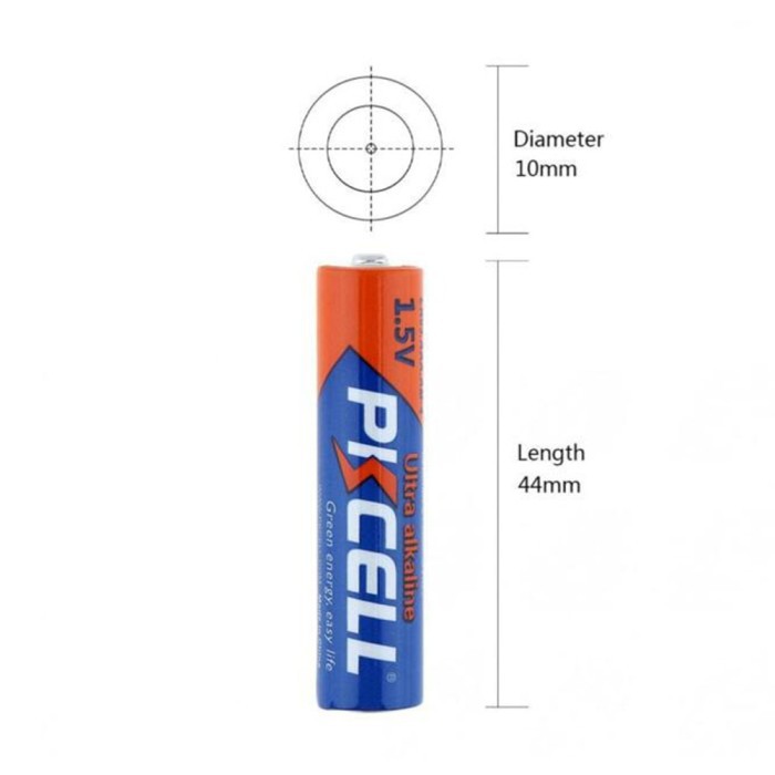 Baterai AAA PKCELL LR03 1.5V 2Pcs Ultra Alkaline Battery