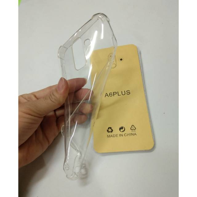 Anti crack samsung a6 plus soft case samsung a6 plus anti ctack samsung a6+ silikon samsung a6+