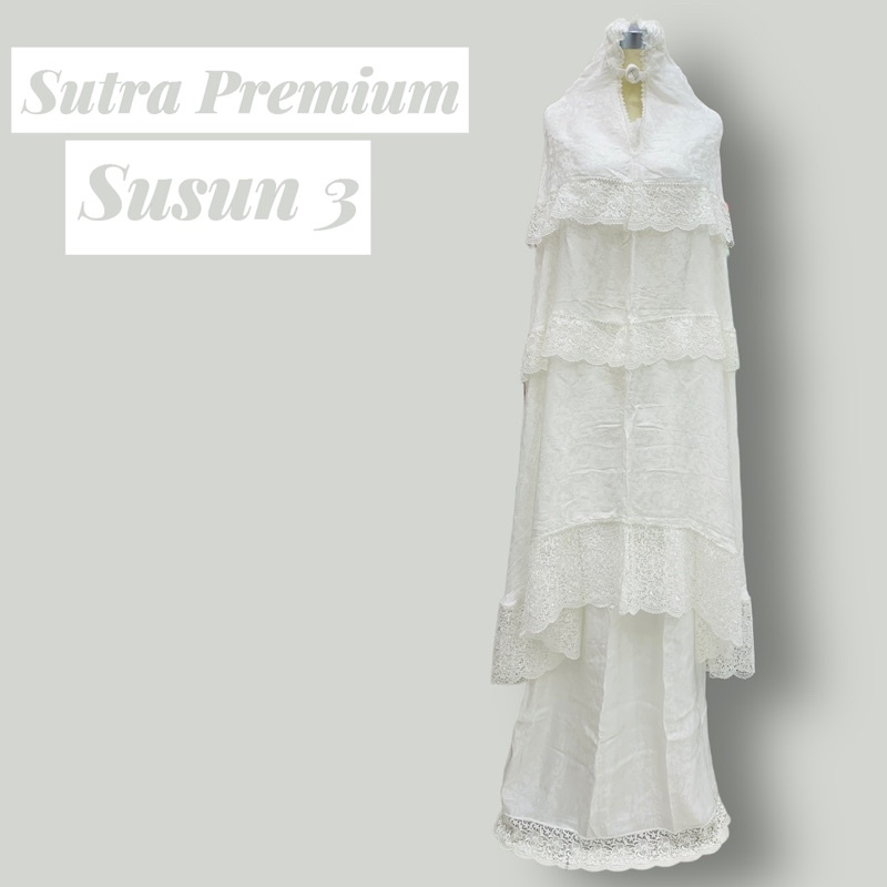 Mukena Sutra Premium Mukena Sutra Original Mukena Sutra