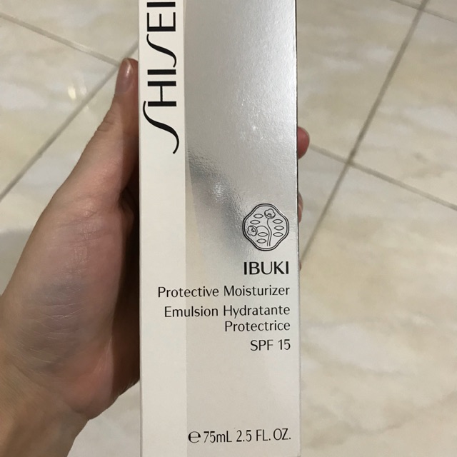 Shiseido Ibuki Protective Moisturizer 15 SPF