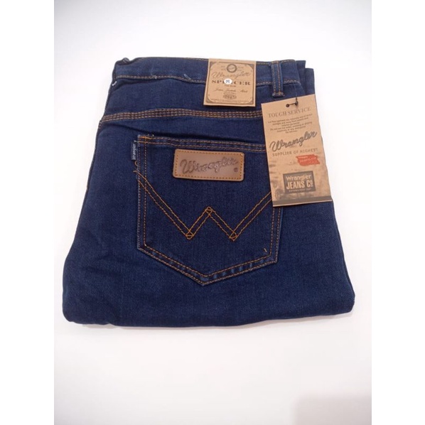 Celana Jeans Wrangler Standar Reguler Original Pria 100% Asli Size 28-38 Panjang Standar Reguler
