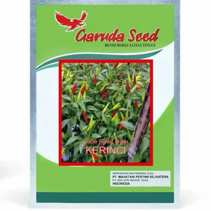 ( 10 Grm ) Benih Cabe Rawit Hijau "KERINCI" - Garuda Seed