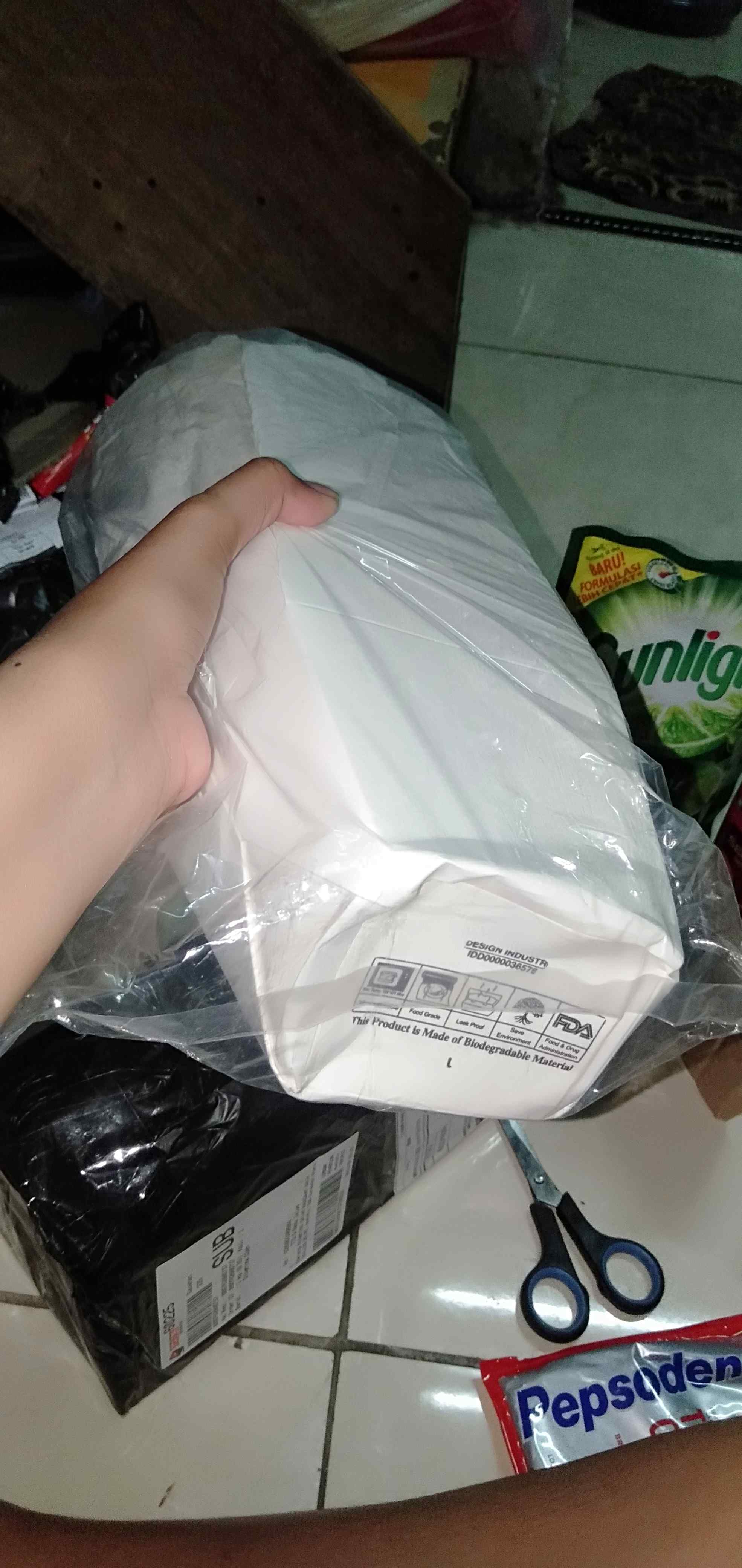 Food Pail - Rice Box, Kotak Bento Polos (l)