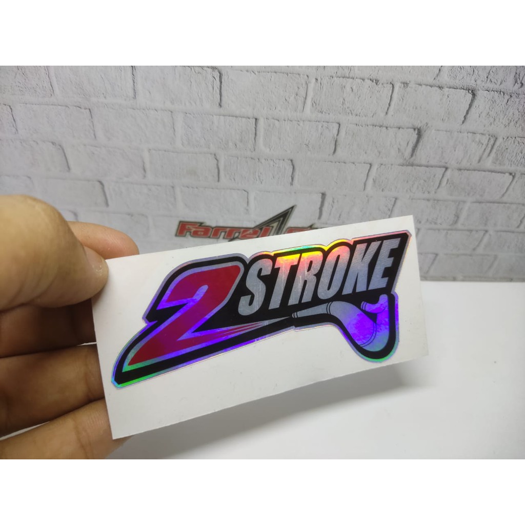 stiker dua tak Sticker 2 stroke