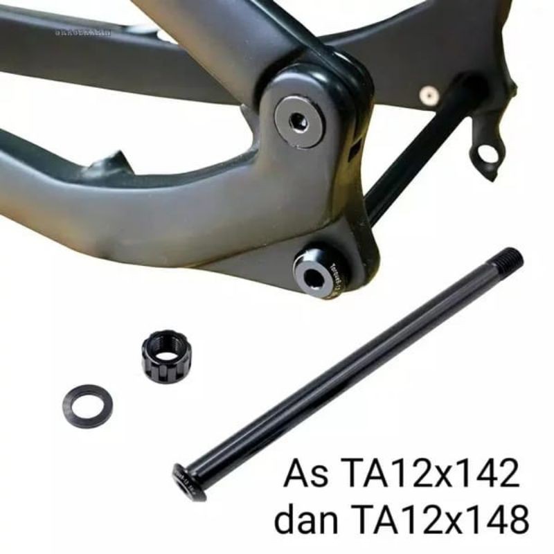 AS TA 12x142 dan TA 12x148.As Belakang Polygon Siskiu Trid ZZ Collosus N8 N9 Entiat Xsqureone Xtrada