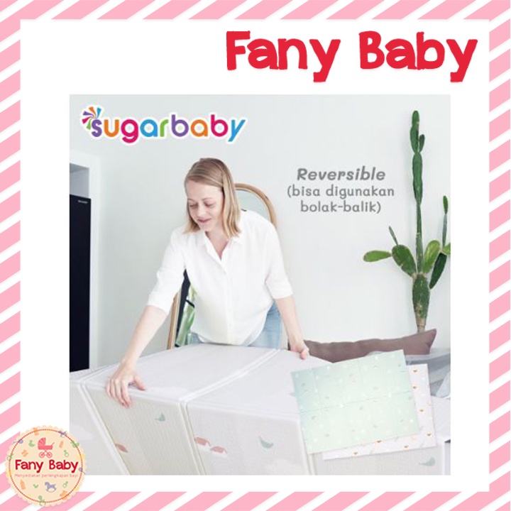 SUGAR BABY FOLDABLE PLAYMAT SIZE XL 200 X 150 X 1CM