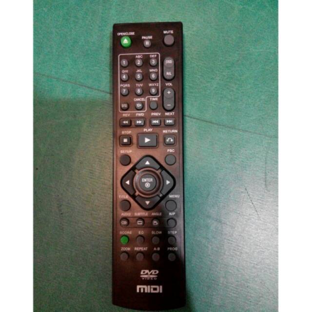 REMOTE/REMOT DVD MIDI ORIGINAL/ASLI