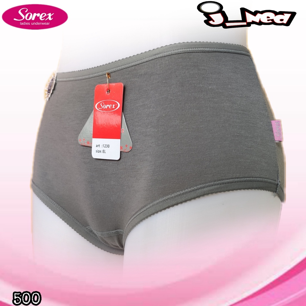 J500T ( ISI 3 PCS) Celana Dalam Wanita Sorex 1230 Ukuran M L XL XXL