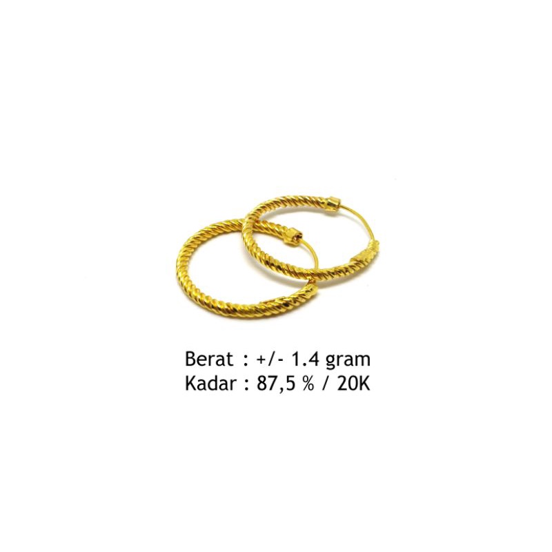Anting gipsy ulir 875