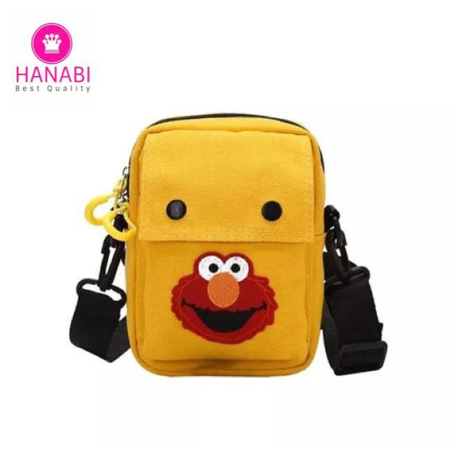 HANABI tas selempang ELMO tas selempang cewek tas HANABI tas selempang ELMO tas selempang cewek tas