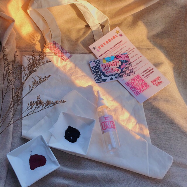 TIE DYE KIT (paket tie dye) - Tote Bag