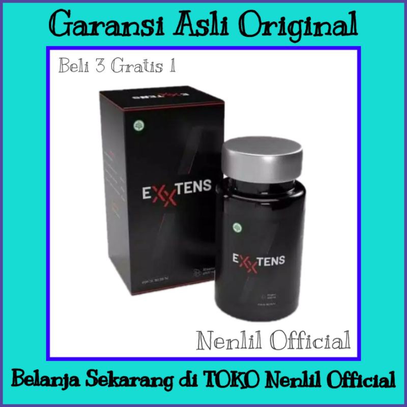 Exxtens Asli - Kapsul EXXTENS - Obat Exxtens Asli Obat Pria Original Paling Manjur Extens Asli
