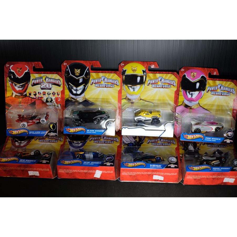 ORIGINAL HotWheels POWER RANGER set isi 8pcs SPECIAL PRICE