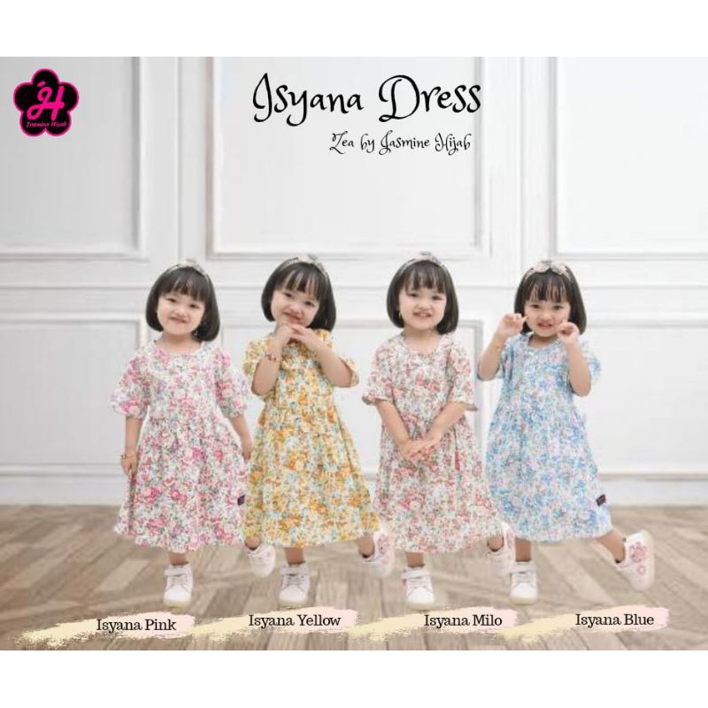 Home Dress Isyana Series Original Zea By Jasmine Hijab