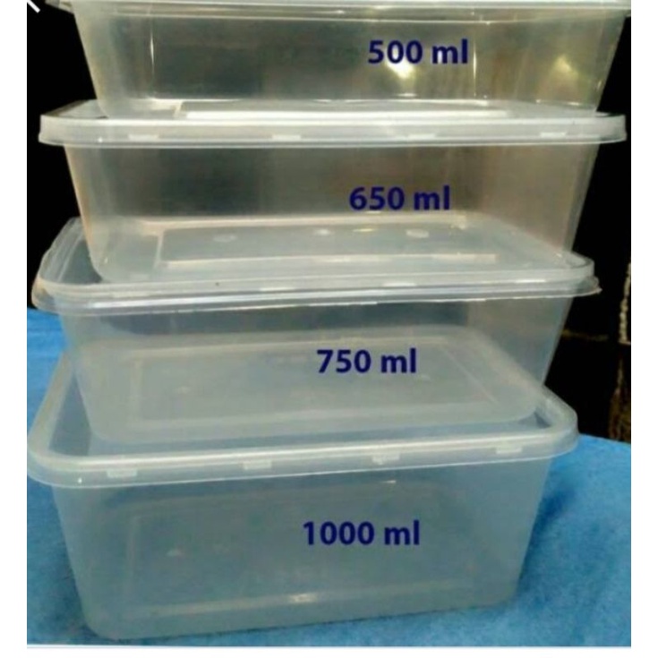 thinwall persegi 750ml