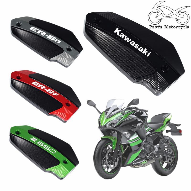 Suitable For Kawasaki Z650 Z900 Er6n Er6f Modified Aluminum Alloy Brake Upper Pump Cover Oil Pot Cover Accessories Shopee Indonesia
