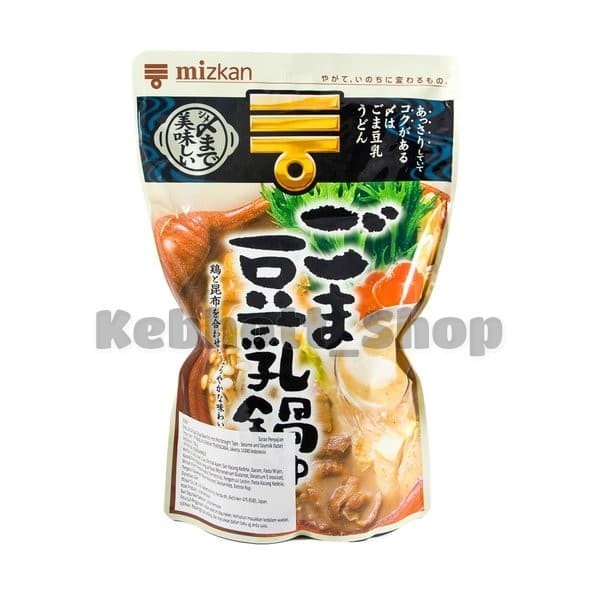 

Mizkan Sesame Soy Milk Nabe Soup 750gr | Bumbu Untuk Sup hot Spot