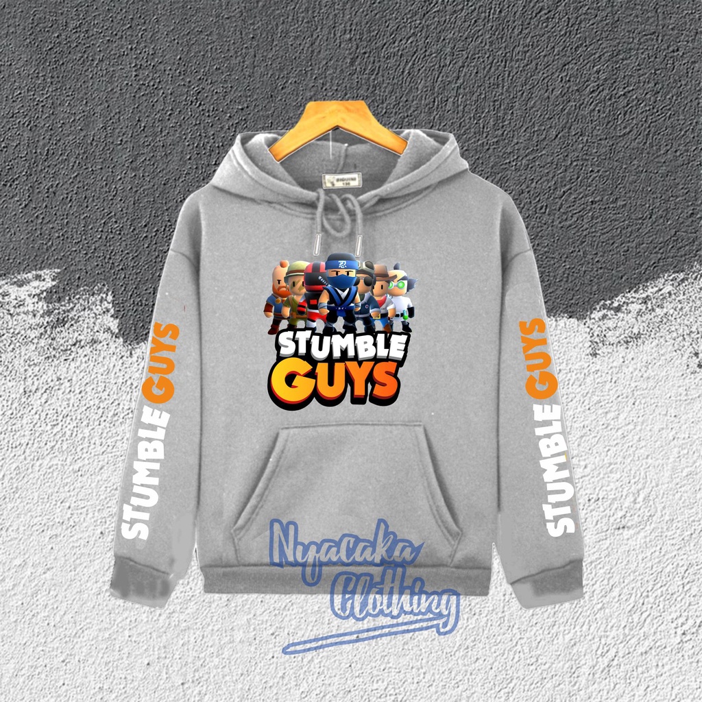 JAKET HOODIE ANAK GAME STUMBLE GUYS TERBARU