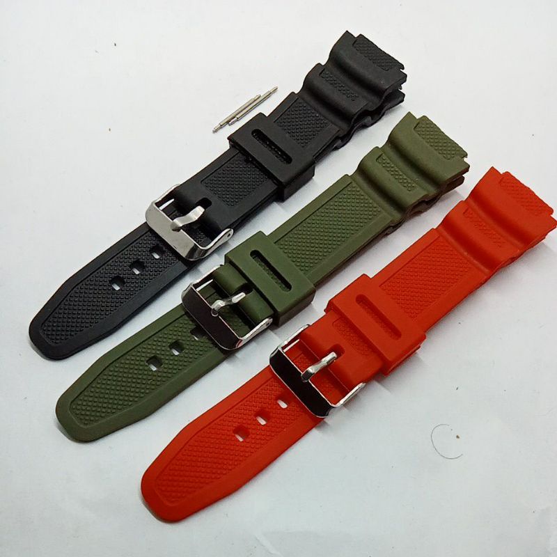 TALI STRAP JAM TANGAN BIDEN MILITARI SPORT RUBBER STRAP TALI JAM BIDEN