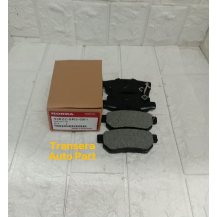 kampas rem belakang Honda Jazz RS/S GE8 2008-2013 City GM2 2009-2013
