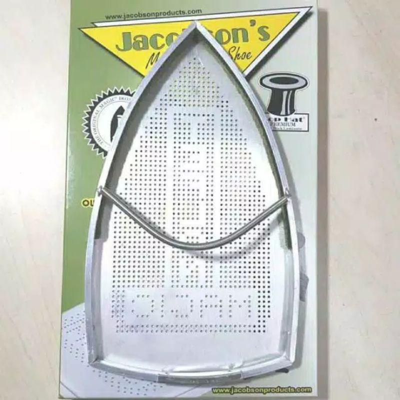 Sepatu Teflon ES-300 Setrika Uap Listrik Silver Star - Magic Ironing Shoe