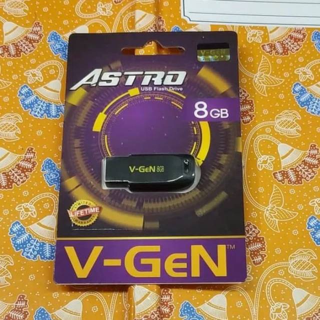 Flash Disk V-Gen Astro 8GB Flasdisk Vgen Astro 8GB