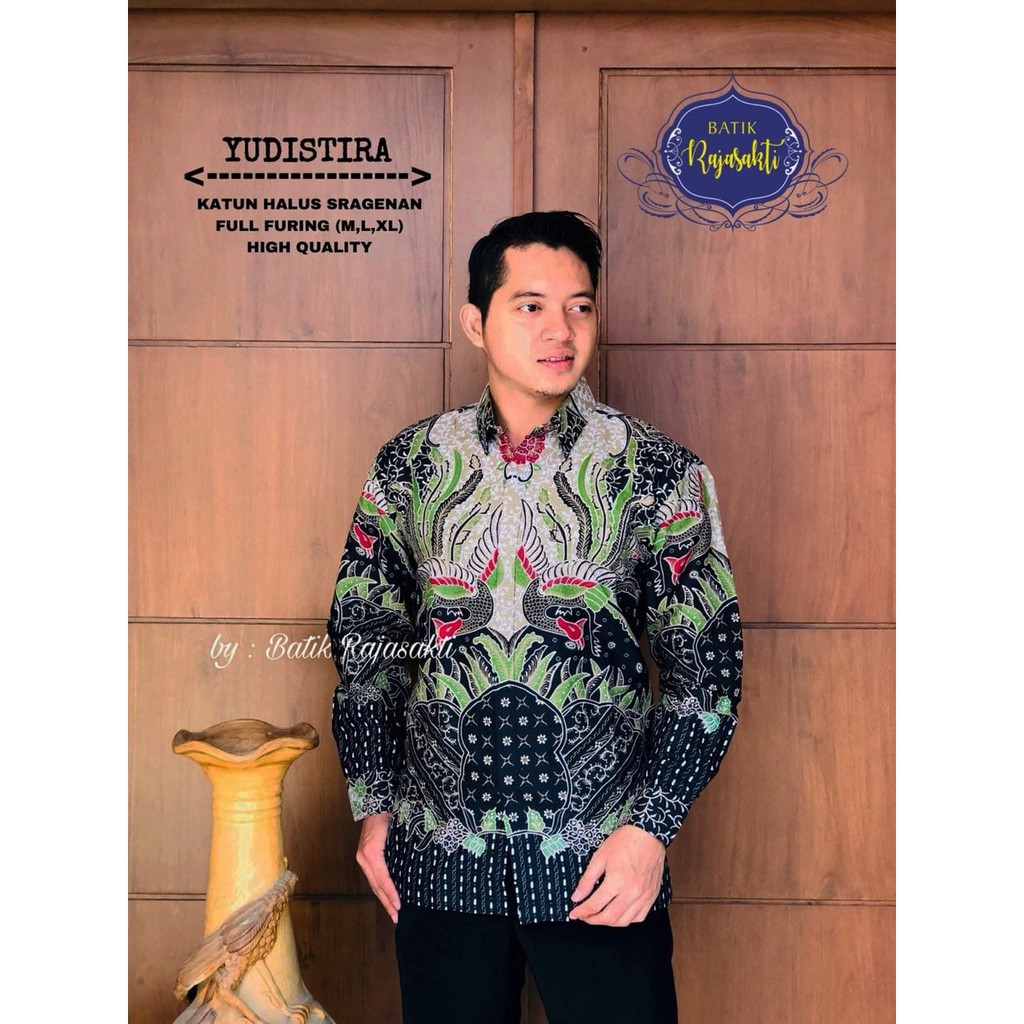 Kemeja Batik Yudistira Lengan Panjang | Hem Batik