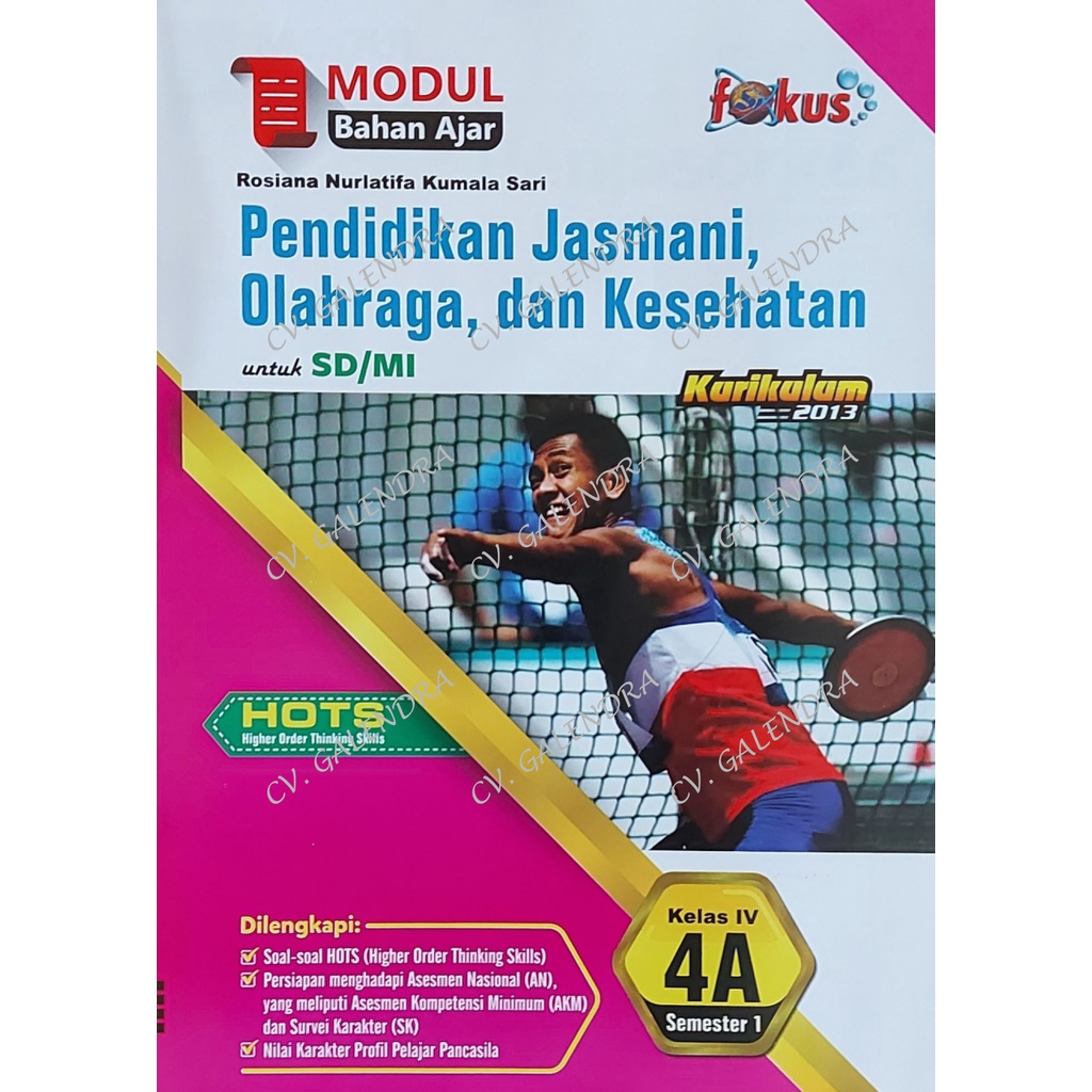 LKS Fokus PJOK SD/MI Kls 4 Semester 1