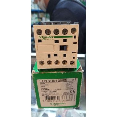 kontaktor contaktor mini schneider LC1K0910M7 4KW 20A