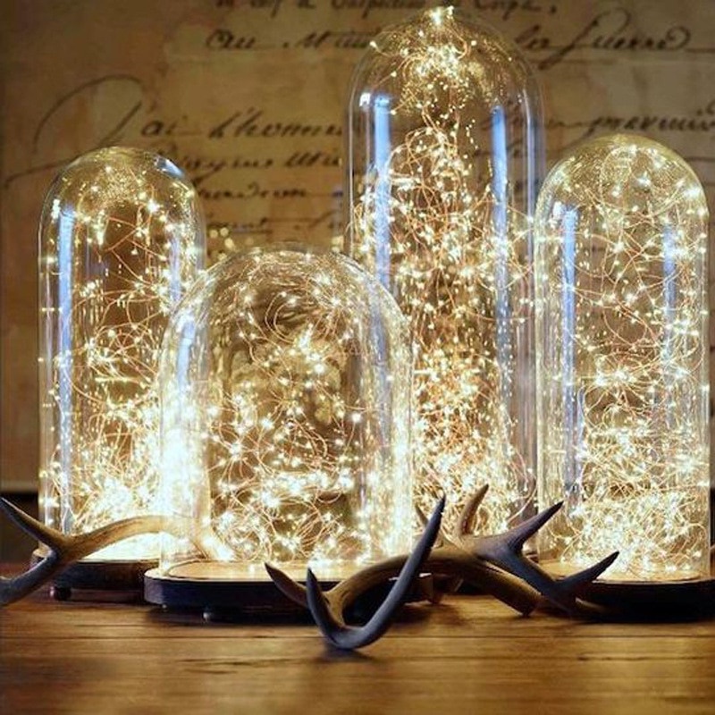OKAL Lampu String Hias Dekorasi Fairy Party Decoration Battery Box 30 LED 3 Meter - G4