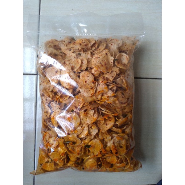 

KERIPIK BASRENG PREMIUM 1KG BASRENG RENYAH CAMILAN RESELLER
