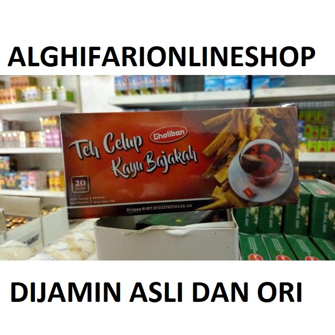 

Teh Celup Kayu Bajakah ORIGINAL Gholiban HERBAL KESEHATAN PALINGMANJUR