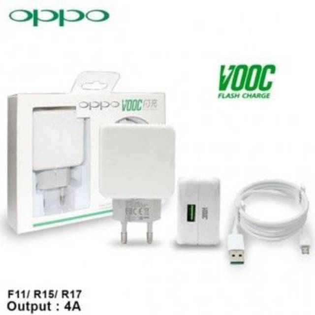 ADAPTOR - CASAN - CHARGER OPPO 3A VOOC R17 R17 PRO