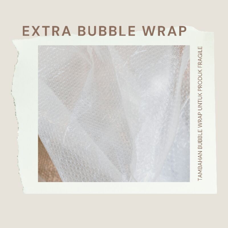 

Extra Bubble Wrap - Tambahan Bubble Wrap untuk Packing Produk Fragile