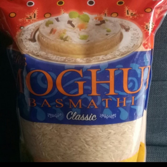 

978Eq0010W Beras Moghul Basmathi 2Kg, Beras Basmati - + Buble Wrap W5Q40112