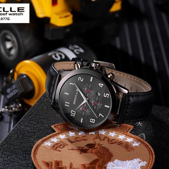 SENILLE N1077 JAM TANGAN PRIA ORIGINAL ANTI AIR WATER PROFF JAM TANGAN