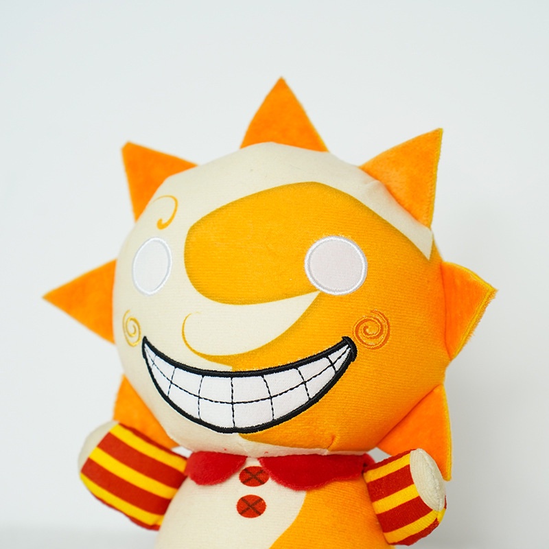 Mainan Boneka Bantal Stuffed Plush Kartun Sundrop FNAF 25cm Untuk Hadiah Ulang Tahun Anak Laki-Laki