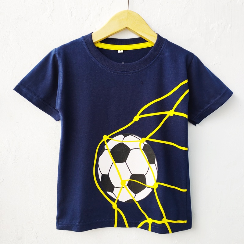 Kaos anak goal bola NAVY