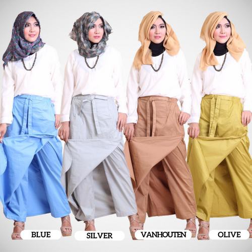 ROCELLA Rok Celana (L-XL) Muslimah/Kerja/Gaul/Kuliah
