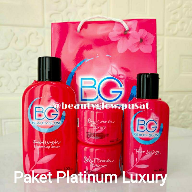 Skincare BG Beauty Glow ( Paket Platinum Luxury )