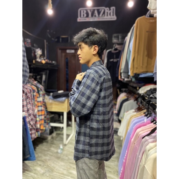 Kemeja Flanel OldSchool BYAZ ID (FAHMI)