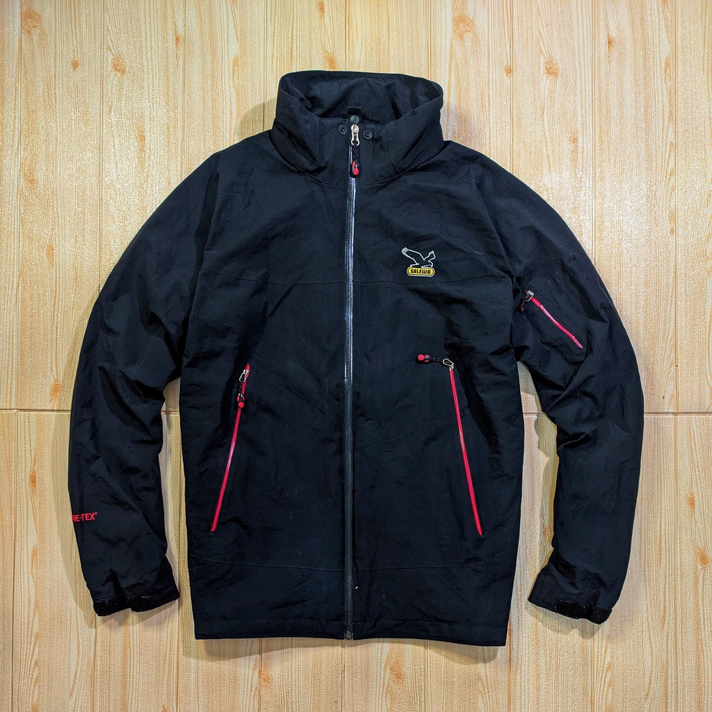 Salewa Goretex Performance Shell - Jaket Outdoor Pria Gunung Hiking Second Bekas Original - JX305