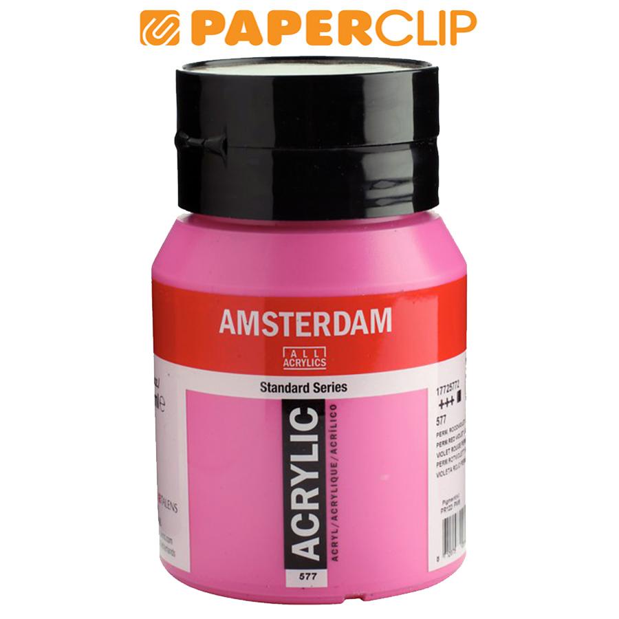 

CAT ACRYLIC AMSTERDAM 17725772AAC 500ML S1 PERM RED VIOLET LIGHT