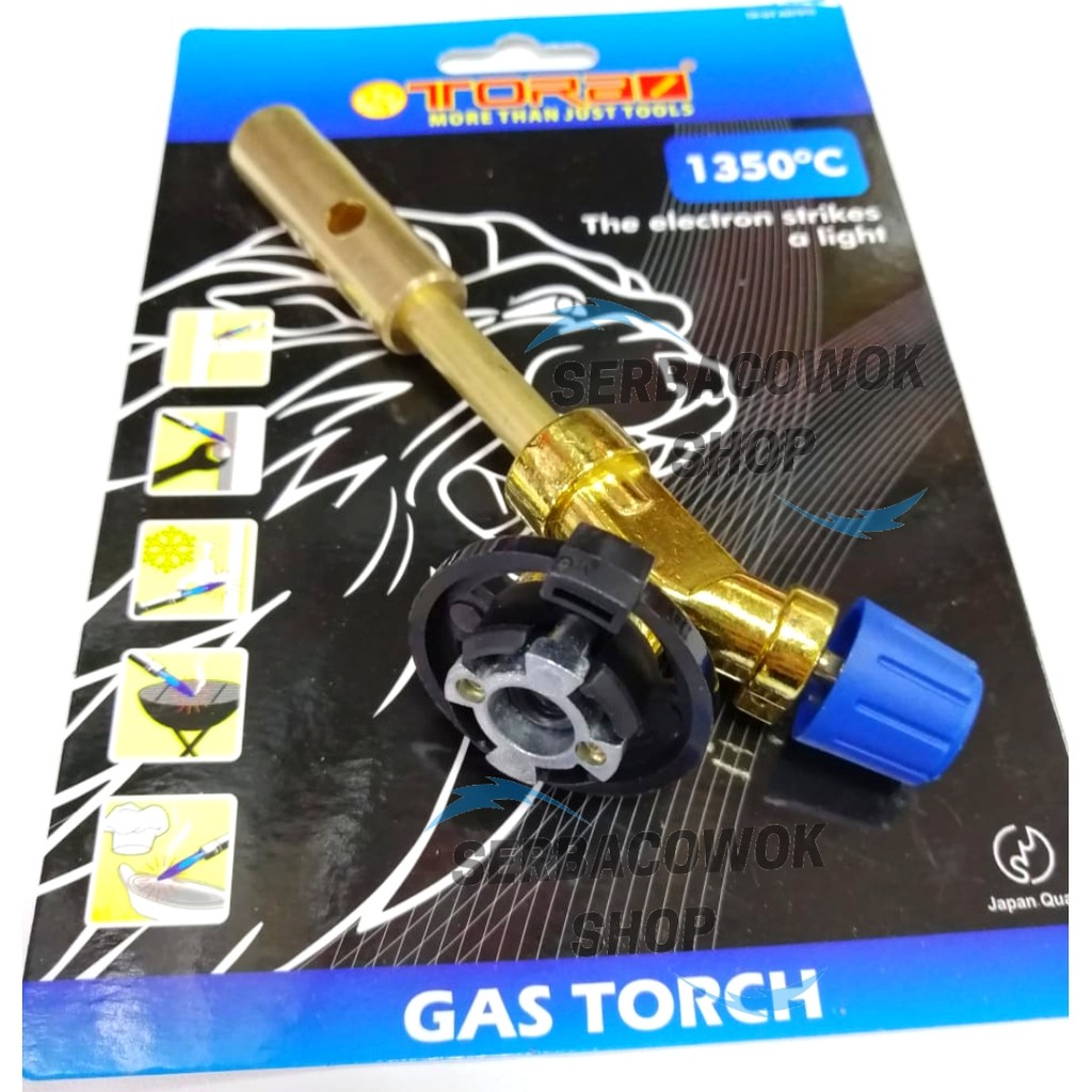 Pematik Gas Torch Serbaguna Multipurpose Head Tora Berkualitas